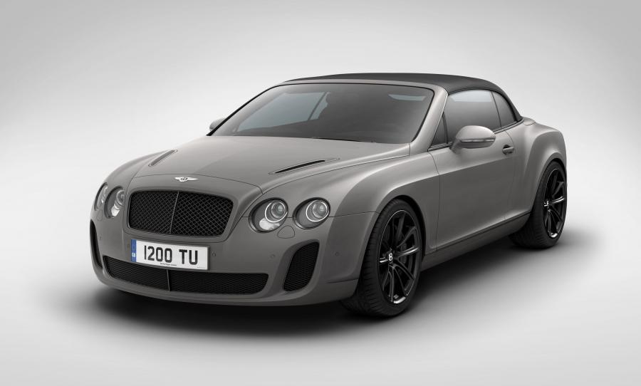 Bentley Continental SuperSports Ice Speed Record Convertible '2011
